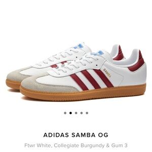 Adidas Samba OG - Collegiate Burgundy